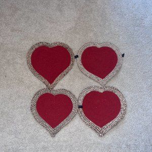 Cynthia Rowley Heart Placemats
